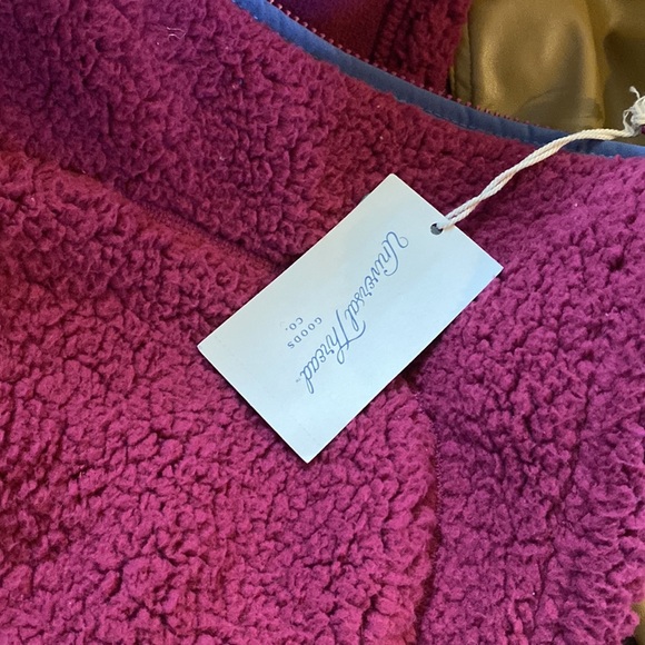Universal Thread Women’s Sherpa Anorak Jacket size L NWT purple color block - Picture 4 of 9
